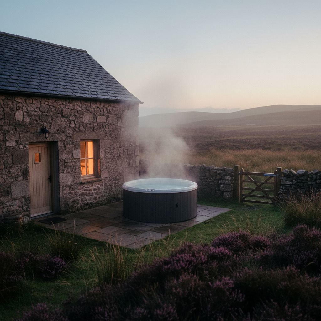 Cottages with hot tubs