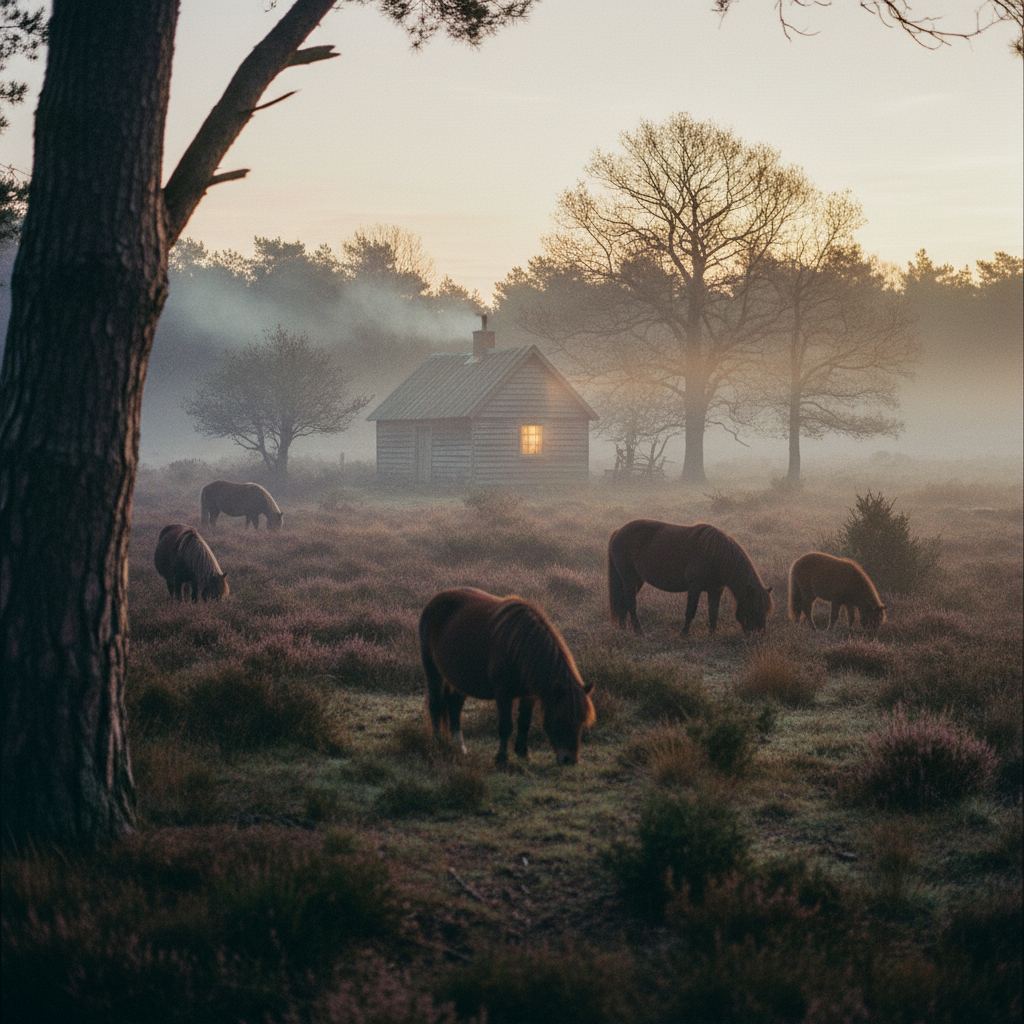 the New Forest — ponies, heath and woodland